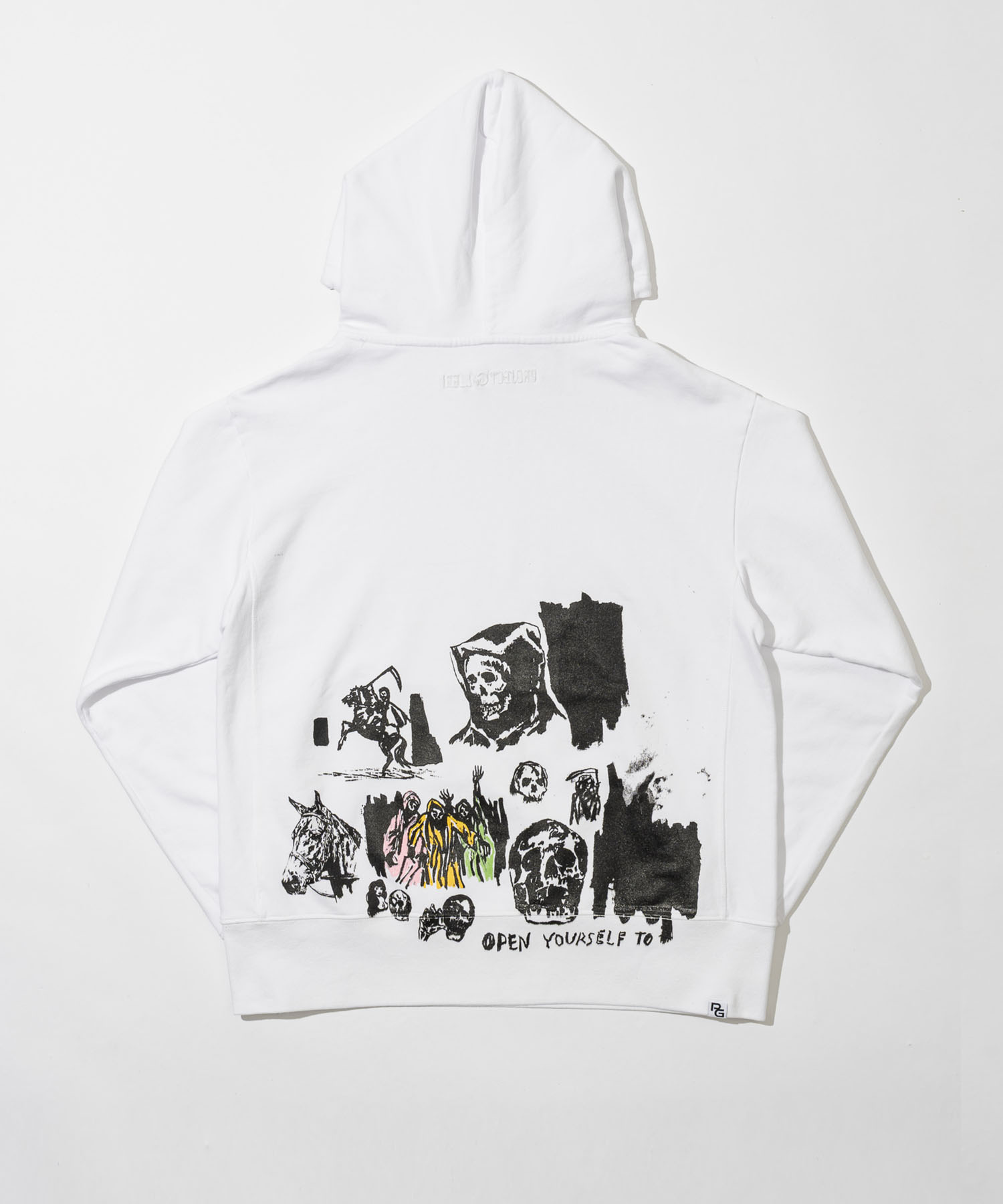 WES LANG　"Closet Friend"　プリントフーディー