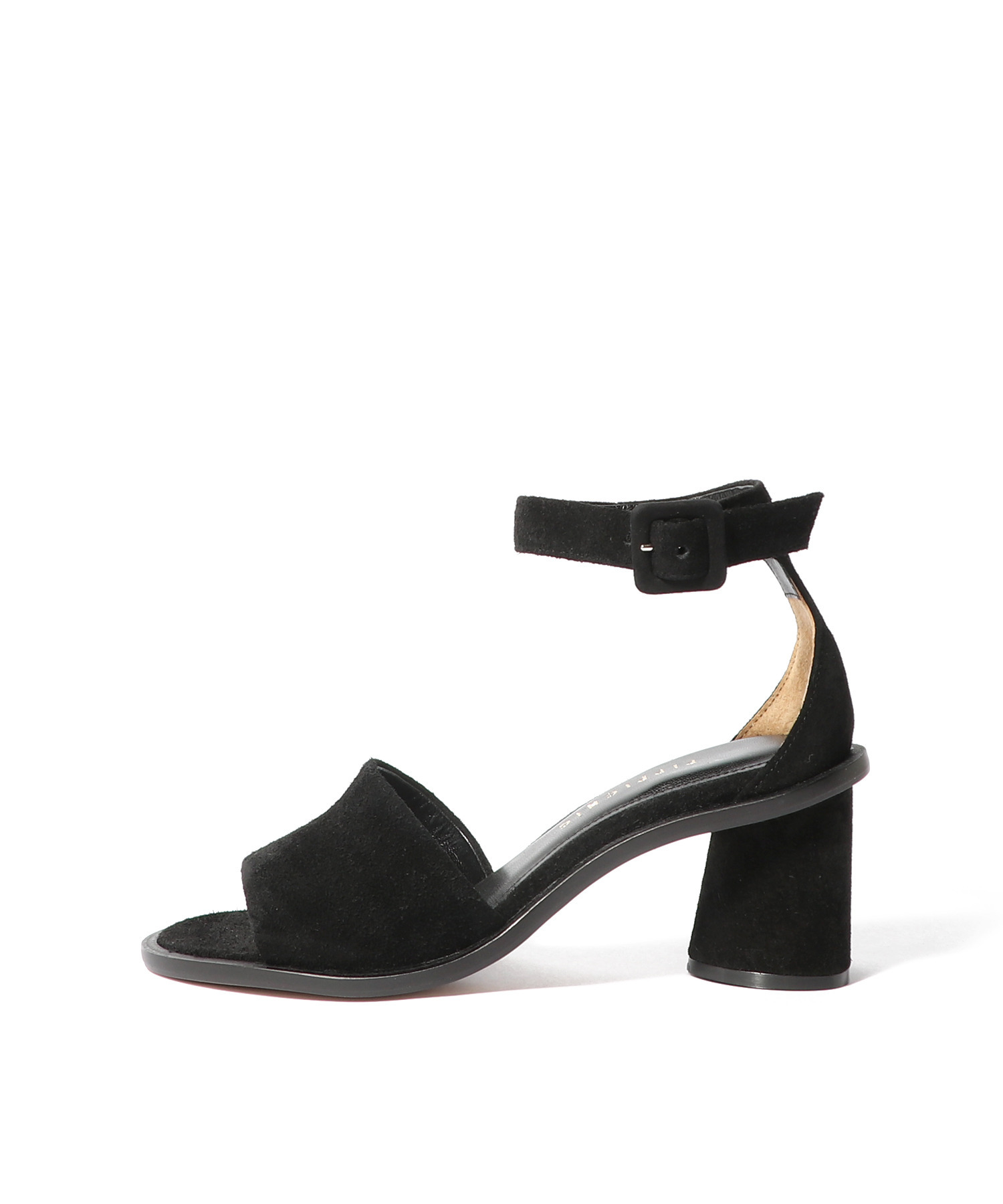 スエード アンクルベルトサンダル