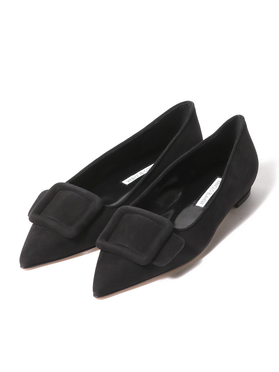 MANOLO BLAHNIK / MAYSALE フラットパンプス｜ESTNATION ONLINE STORE
