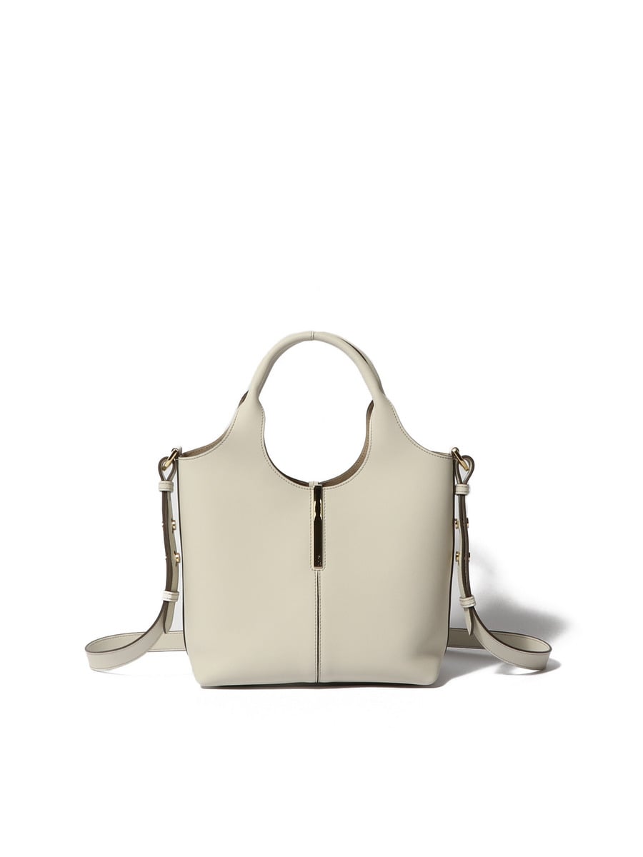 レザー ショッピング トートバッグ ミニ