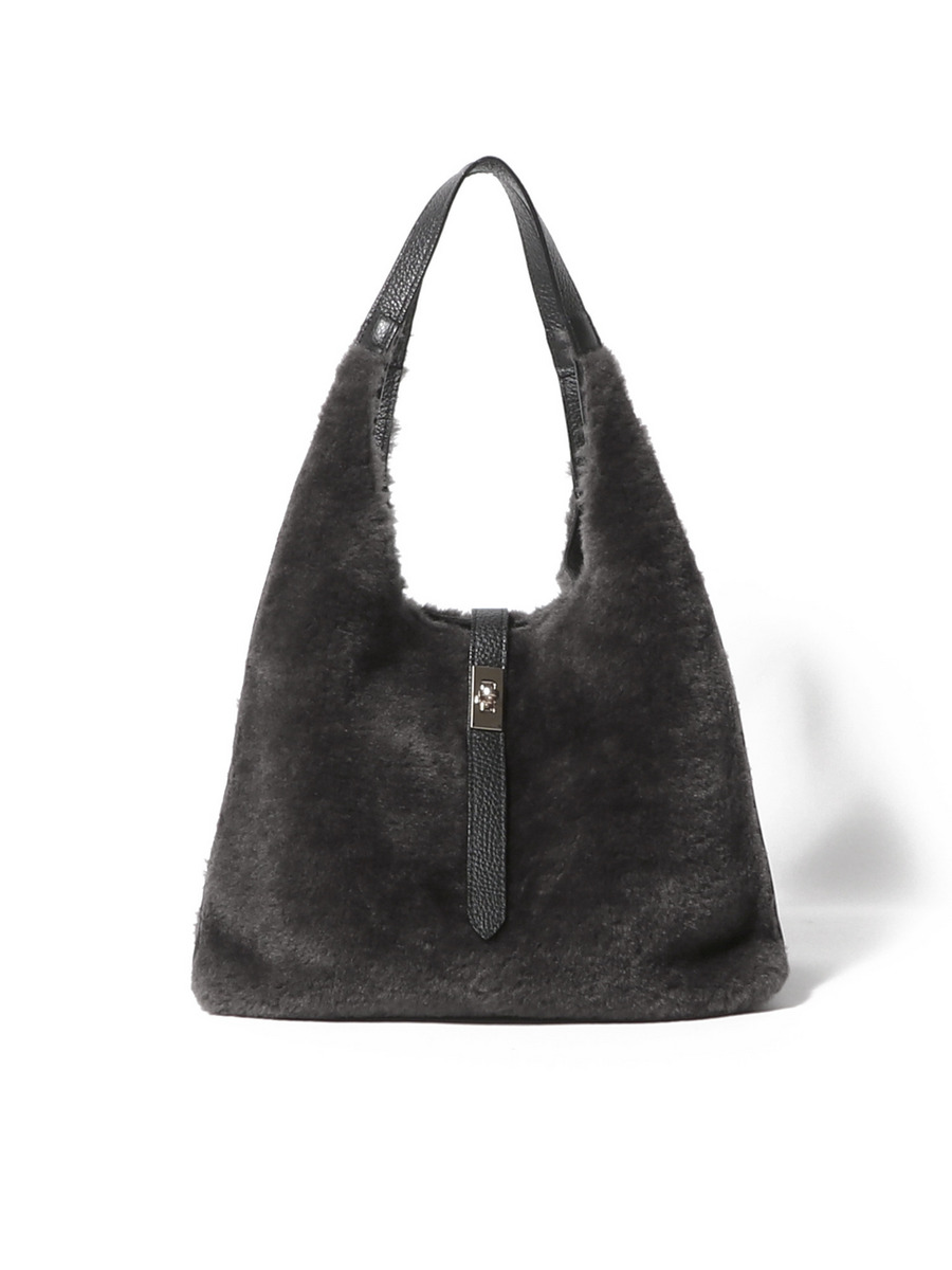 ELMO  エコファーベルト付きトートバッグ