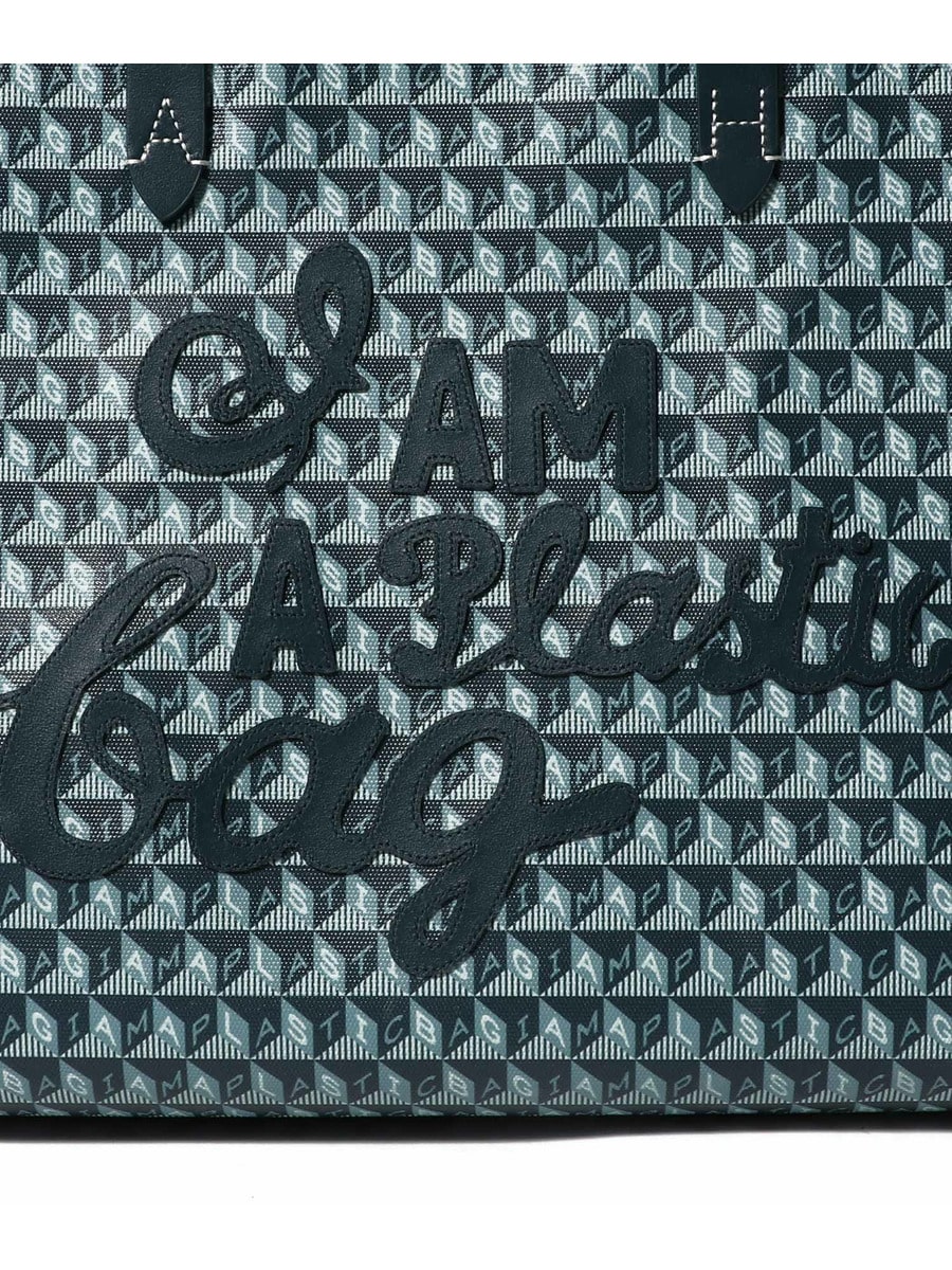 ANYA HINDMARCH / 「I AM A Plastic Bag」 モチーフ・ジップ・トート