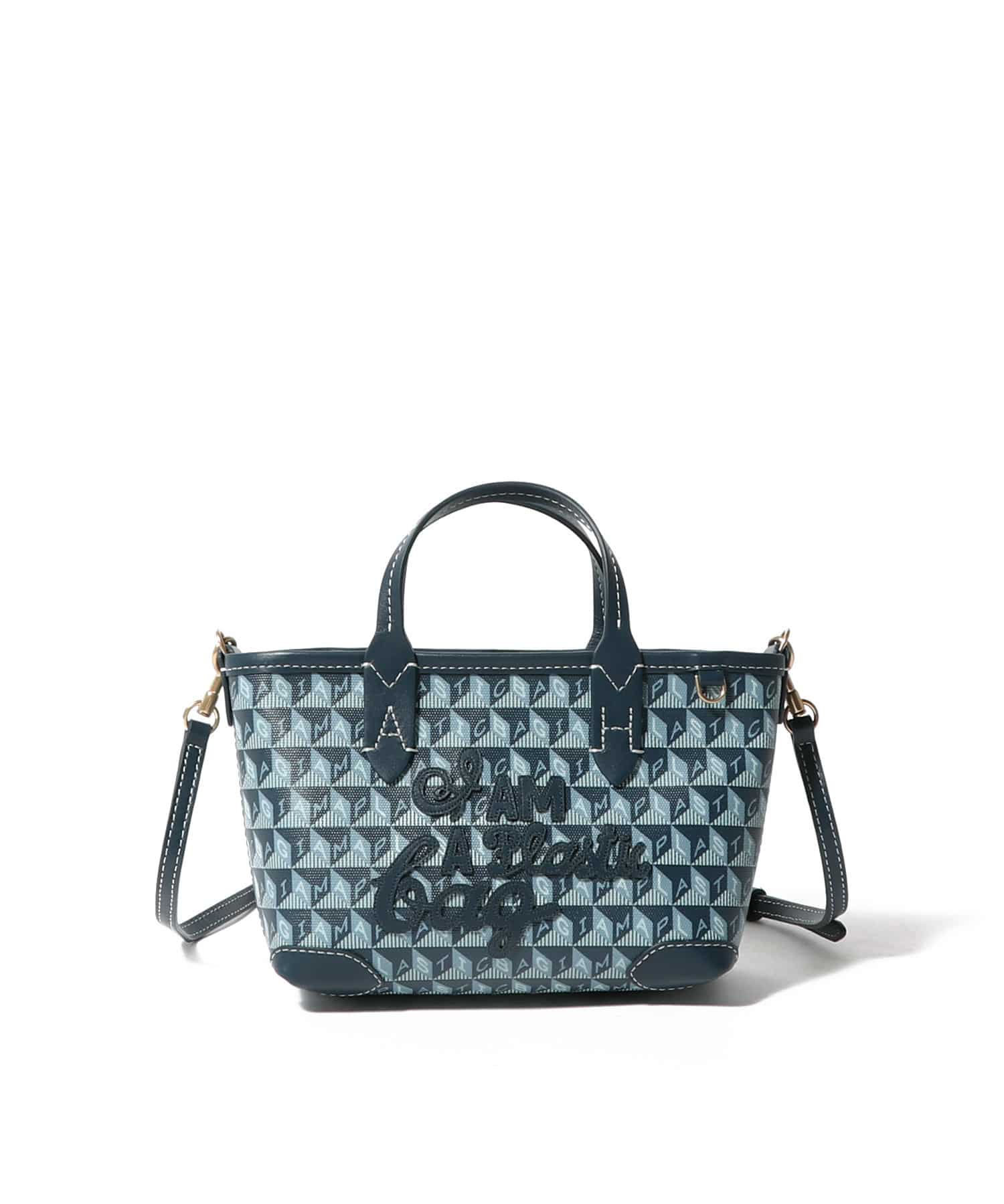 「I AM A Plastic Bag」 モチーフジップ ミニトート