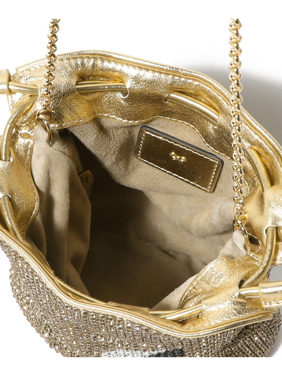 ANYA HINDMARCH / Eyes クリスタル ドローストリングポーチ｜ESTNATION