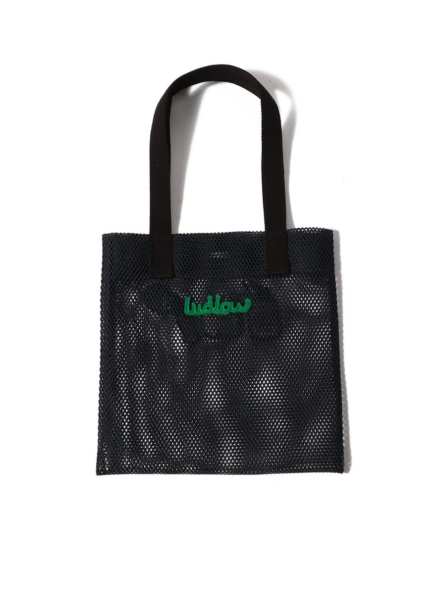 LUDLOW メッシュバッグ ブラック　シャーリング zz-6110115110044_449-2.jpg?
