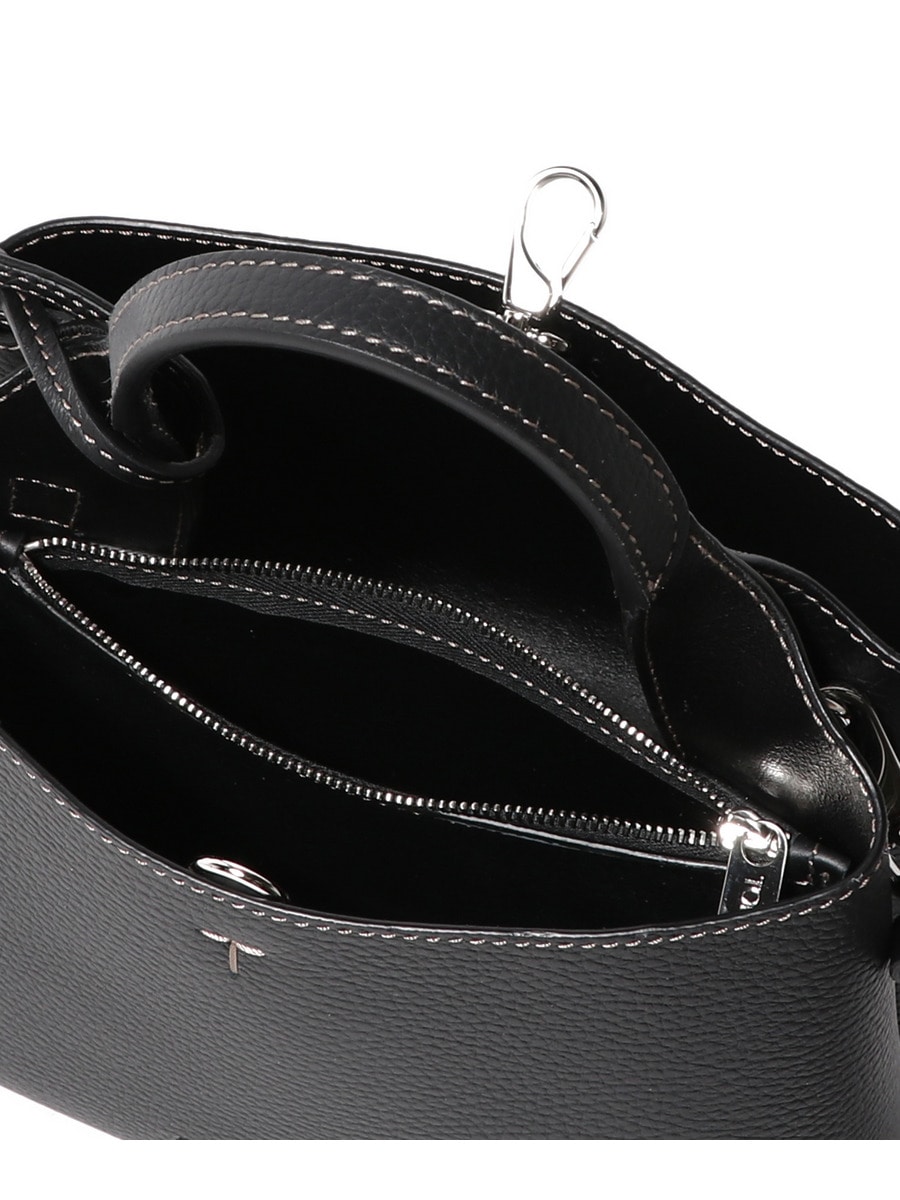 TOD'S マイクロレザーバッグ 女性 ブラック トッズ レザー バッグ マイクロ XBWAPAT9000QRIPZB999