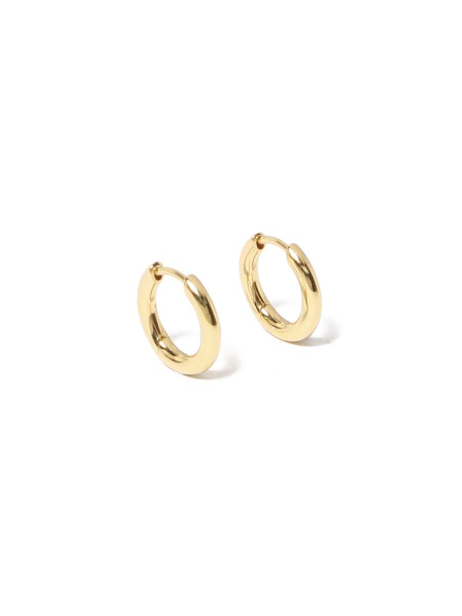 Classic Hoops Small Gold ピアス