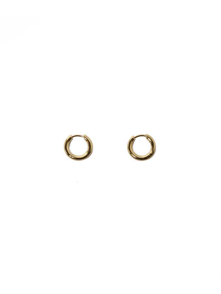 Classic Hoops Small Gold ピアス