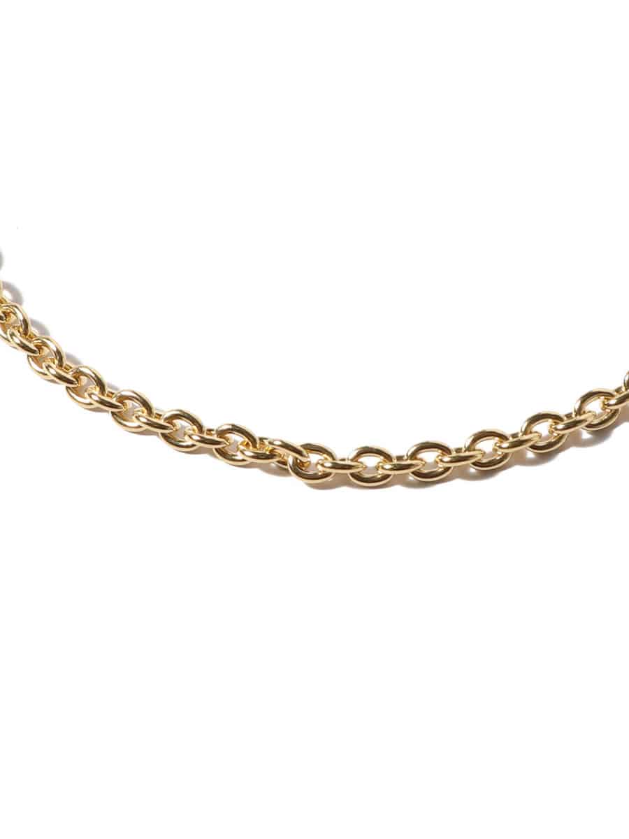 Ada Chain Slim Gold 20.5inchネックレス