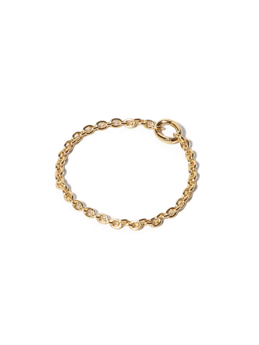 Ada Bracelet Slim Gold 6.5inch ブレスレット