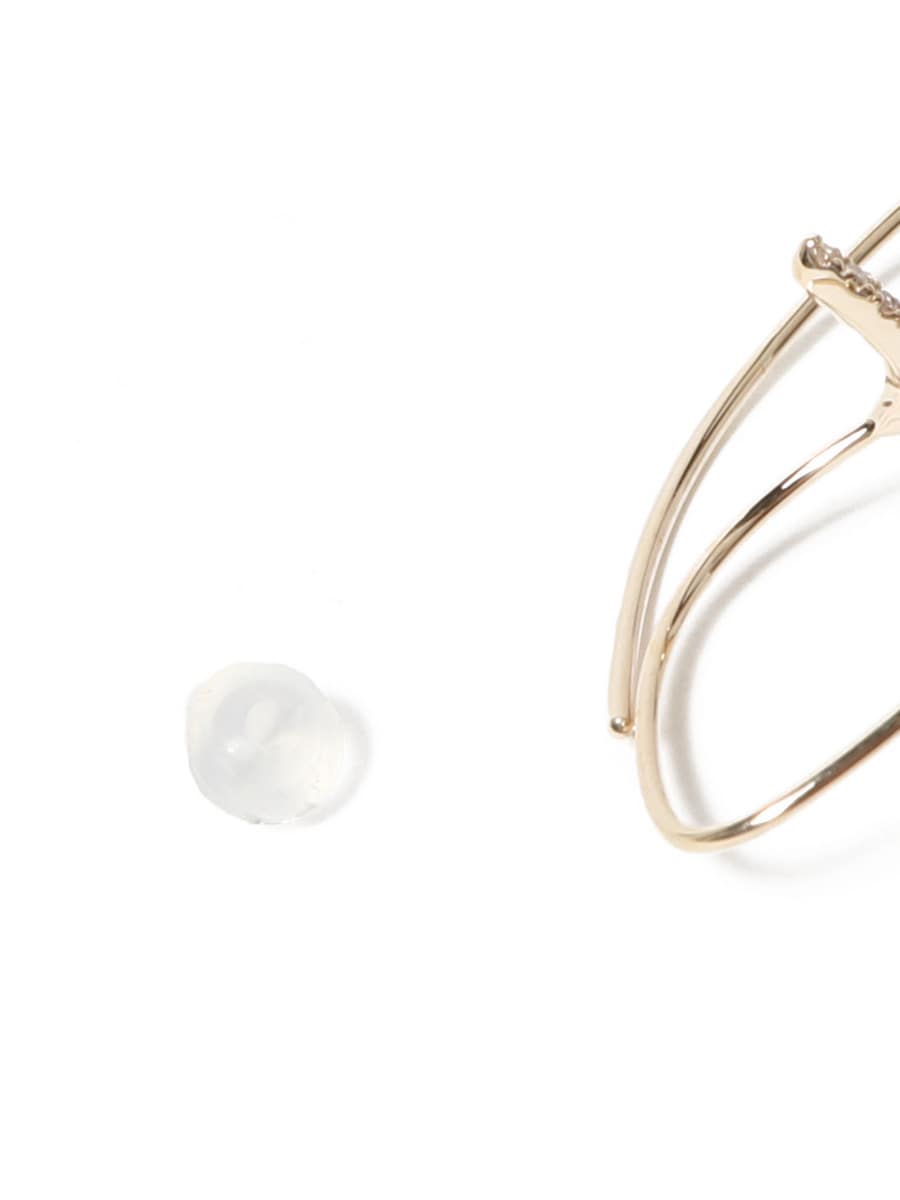 Hirotaka / GOSSAMER ダイヤモンド フローティングピアス｜ESTNATION