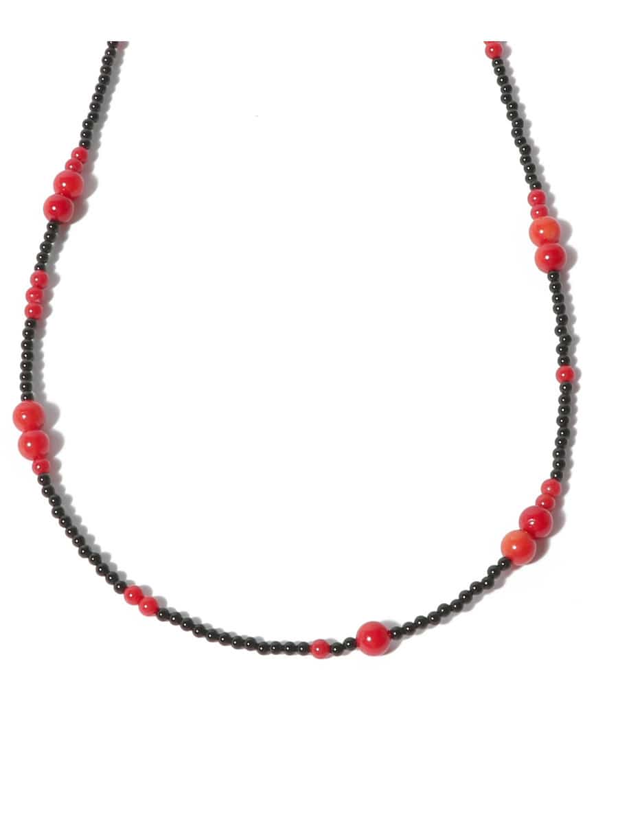 Pepper Red Onyx Necklace
