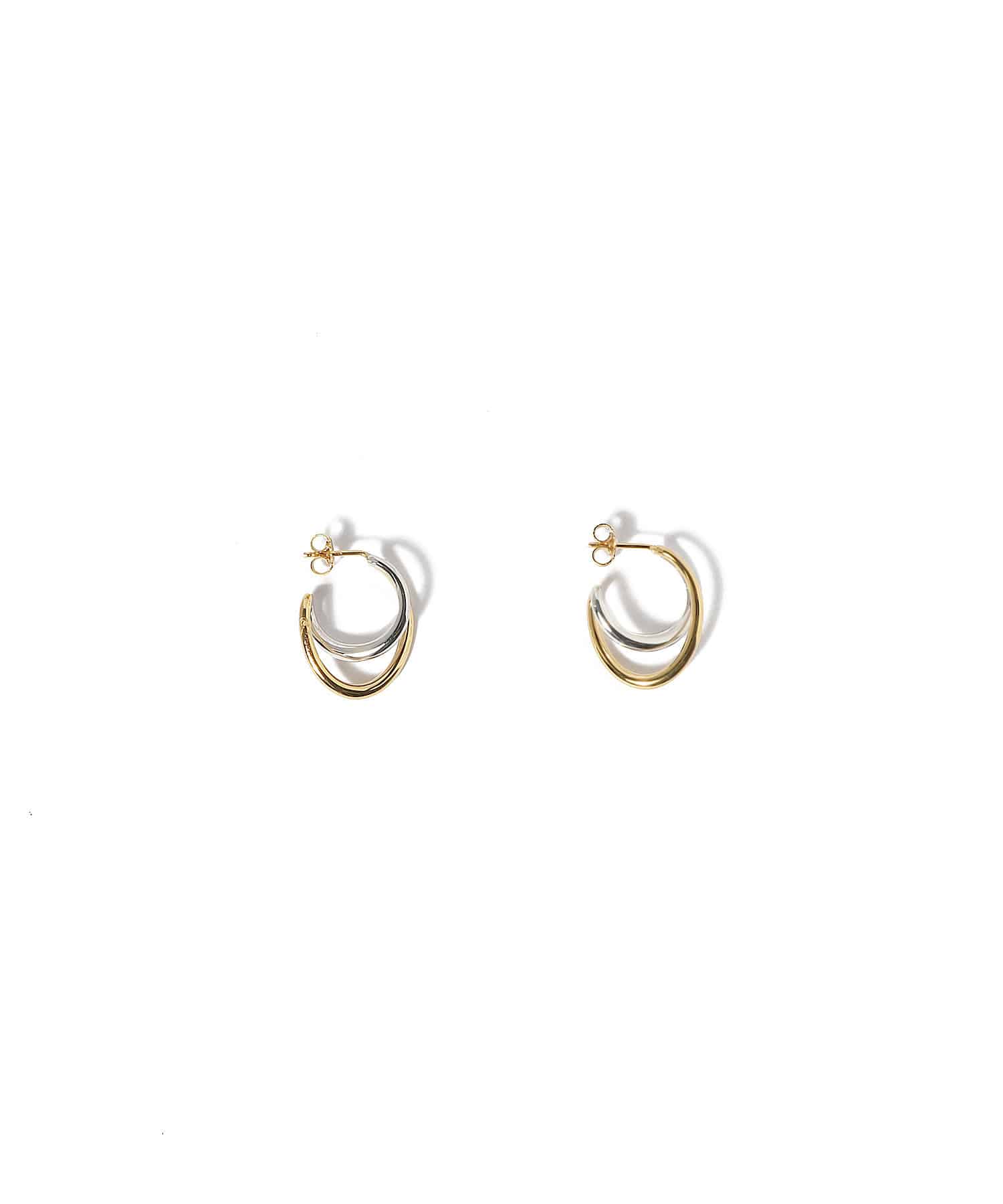 MINI INITIAL フープピアス