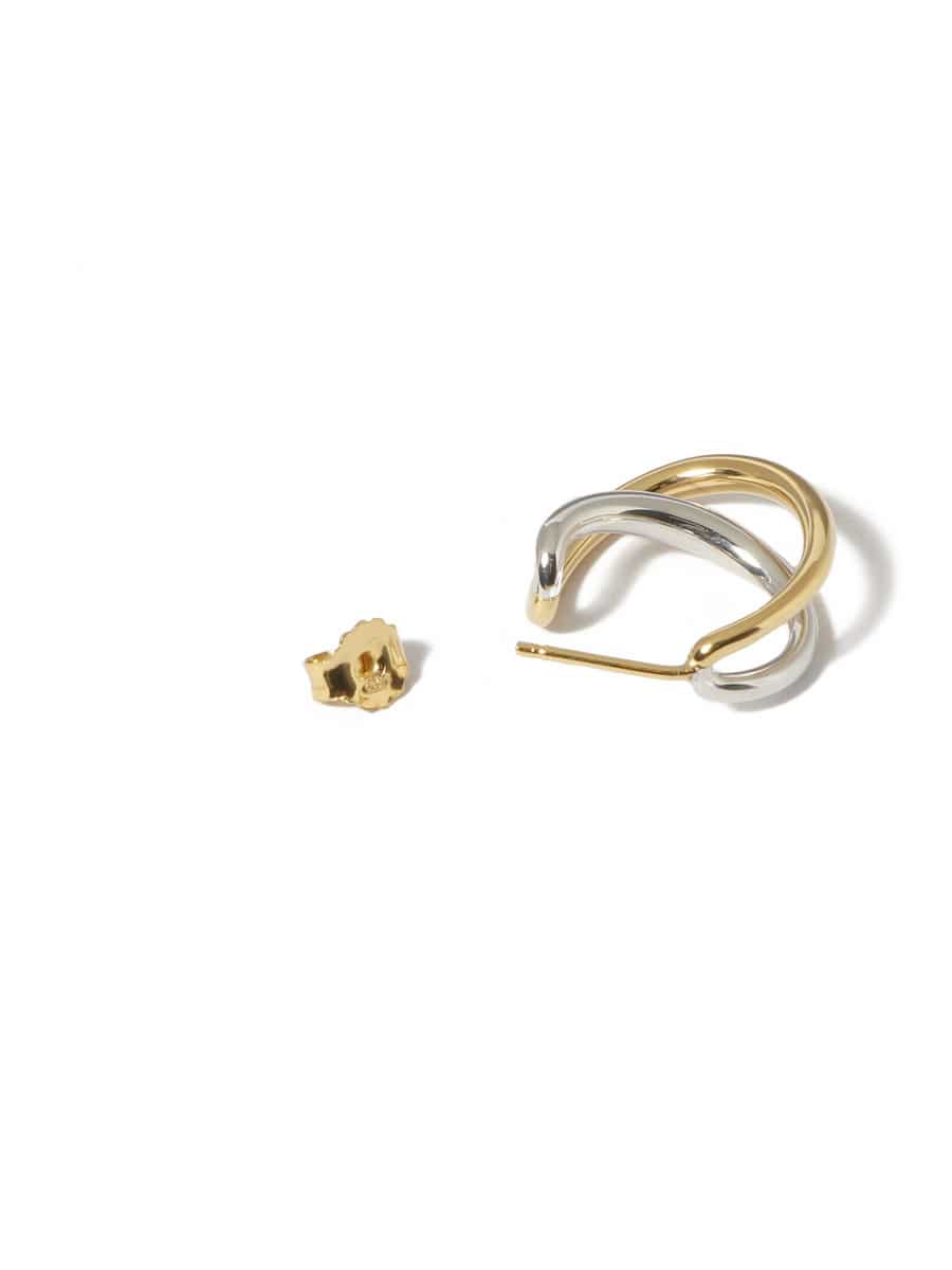 CHARLOTTE CHESNAIS / MINI INITIAL フープピアス｜ESTNATION ONLINE