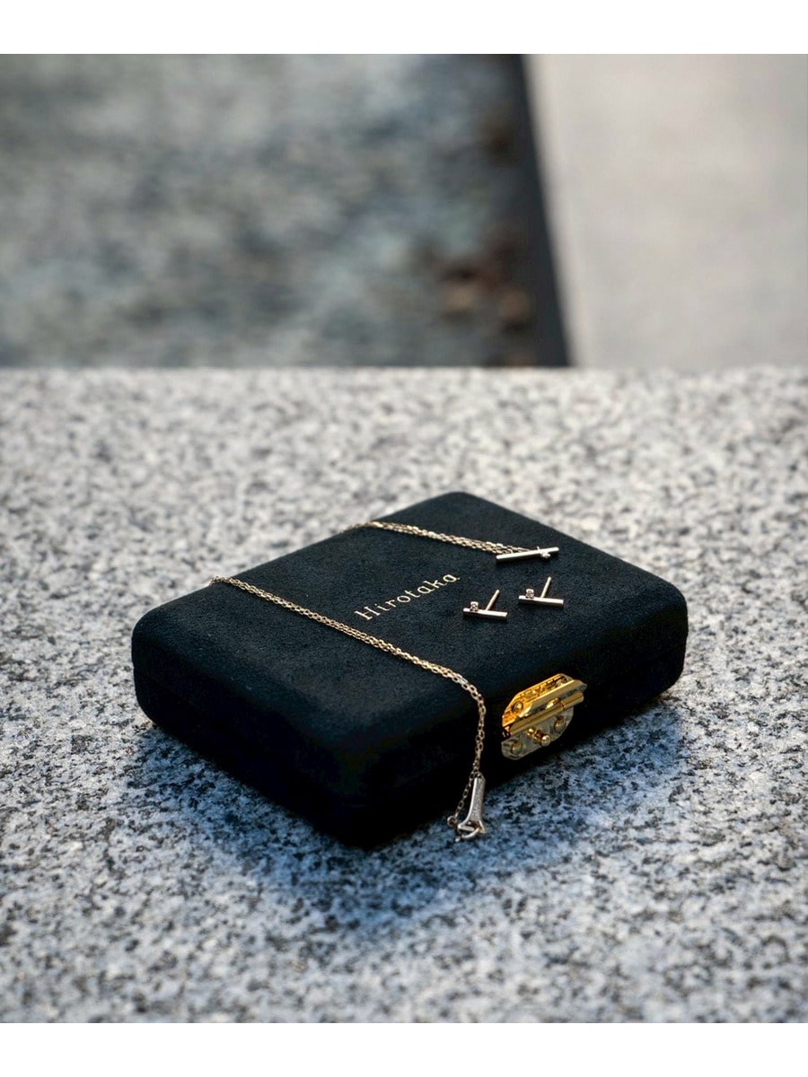 Hirotaka / モスキート ダイヤモンドバーピアス《ESTNATION EXCLUSIVE