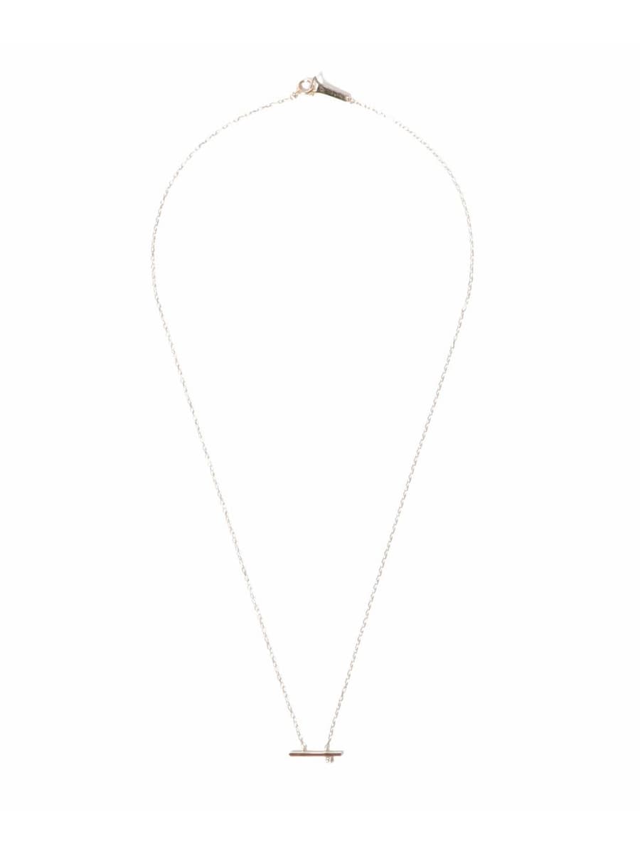 Hirotaka / モスキート ダイヤモンドバーネックレス《ESTNATION