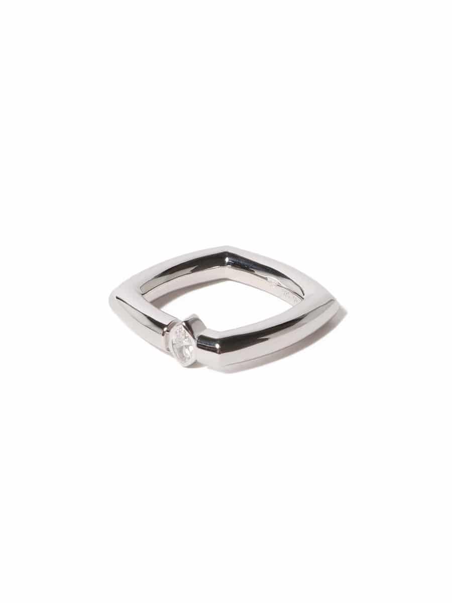 TOM WOOD / Frame Ring Slim Diamond リング｜ESTNATION ONLINE STORE