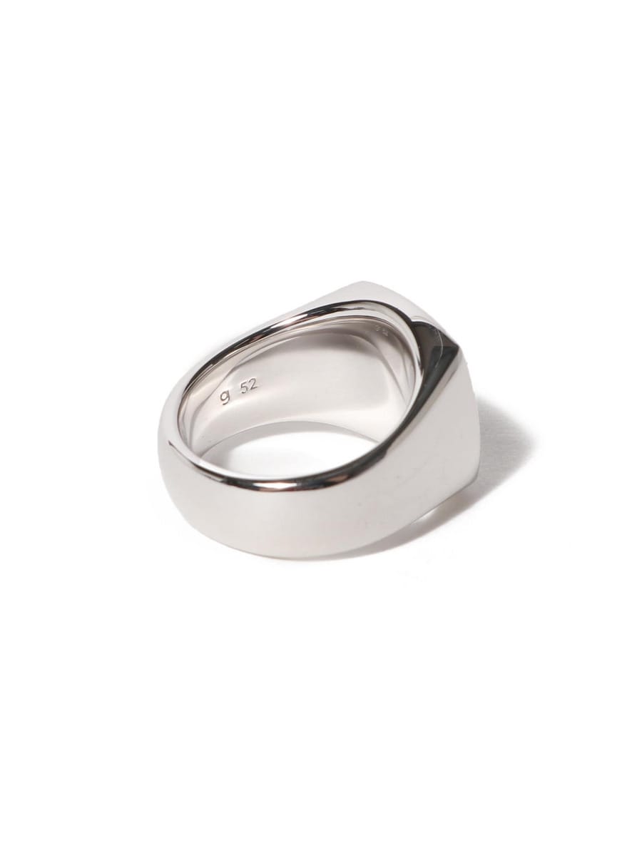TOM WOOD / CUSHION WHITE MOTHER OF PEARL リング｜ESTNATION ONLINE