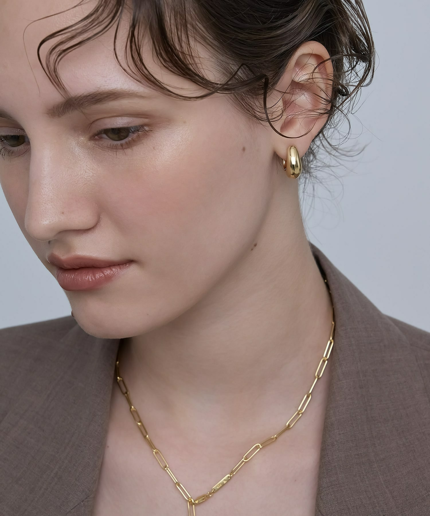 ICE HOOPS SMALL ピアス