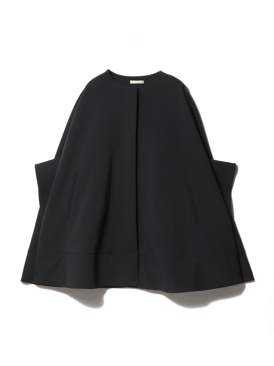 ESTNATION / ノーカラーケープコート｜ESTNATION ONLINE STORE