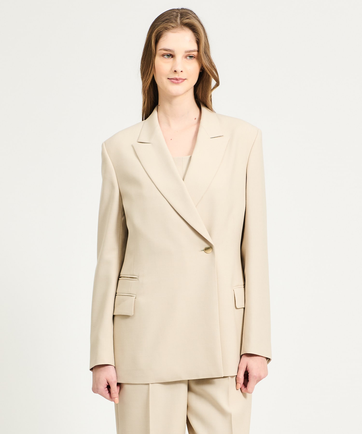 ダブル1Bテーラードジャケット