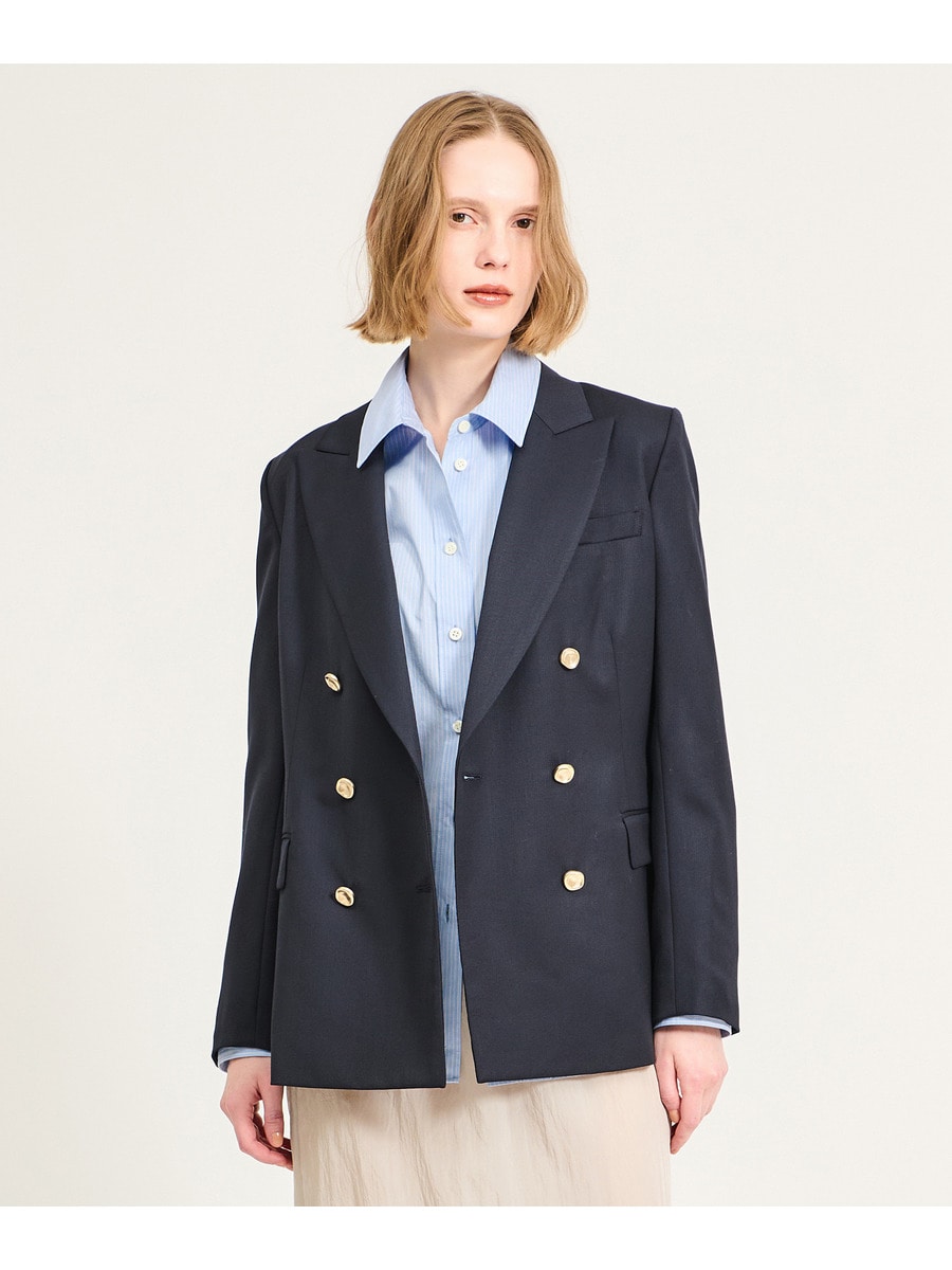 ドスキン メタルダブルジャケット