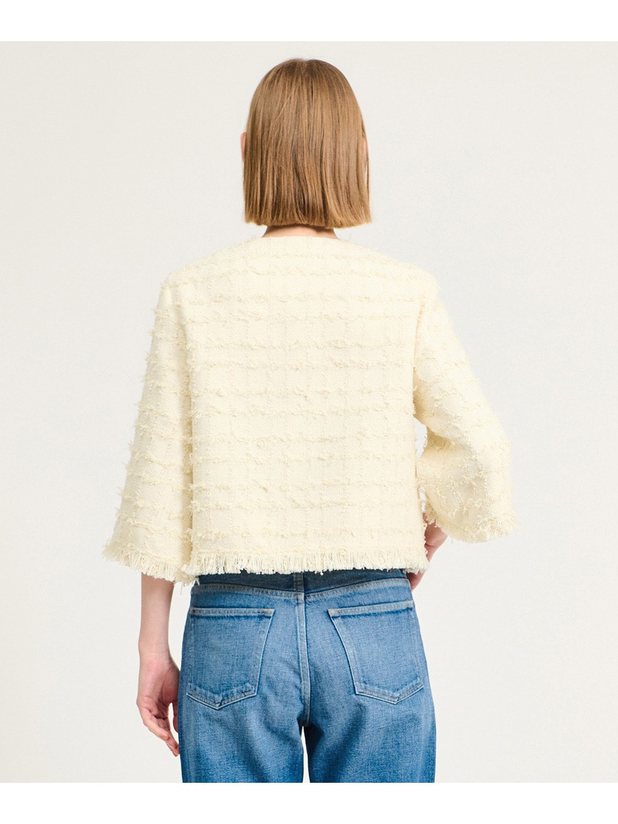 ESTNATION / フリンジヘムツイード ジャケット｜ESTNATION ONLINE