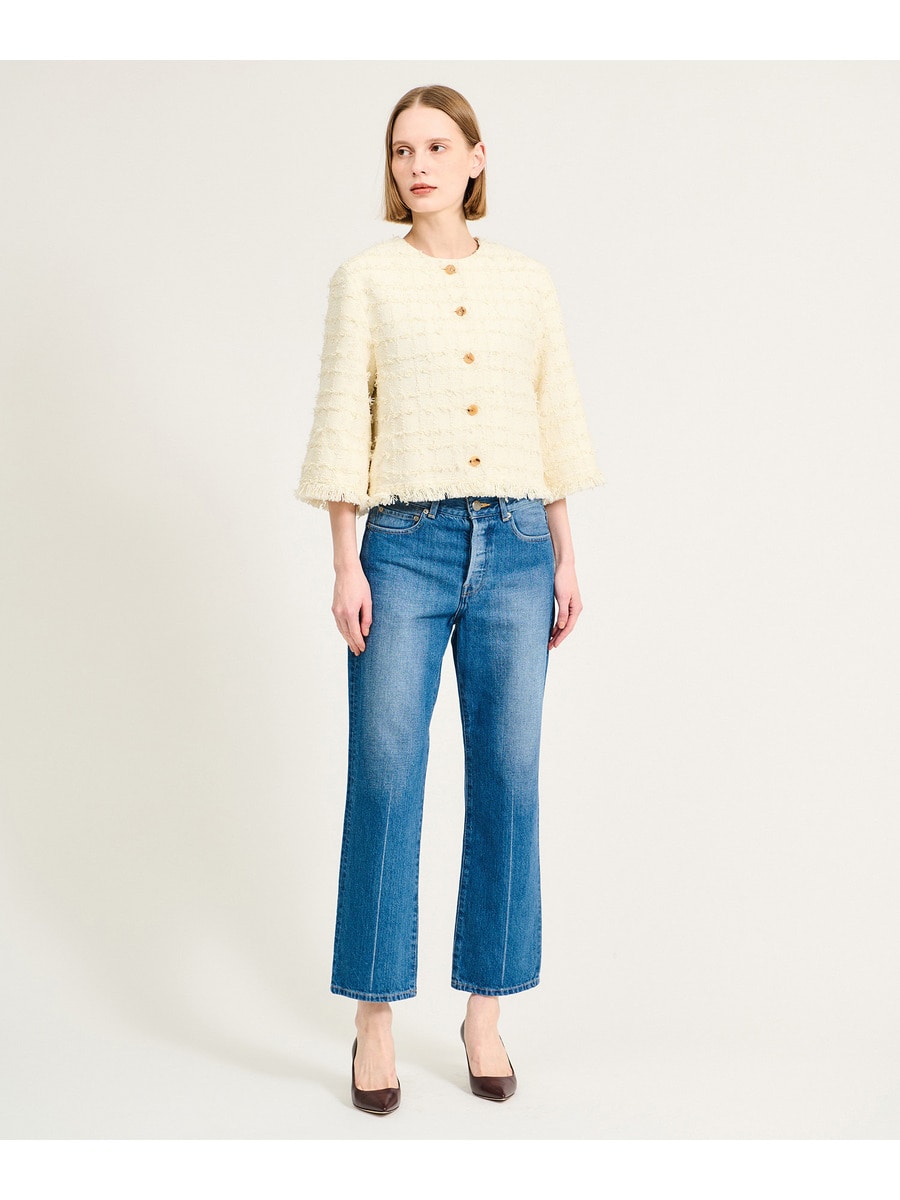 ESTNATION / フリンジヘムツイード ジャケット｜ESTNATION ONLINE