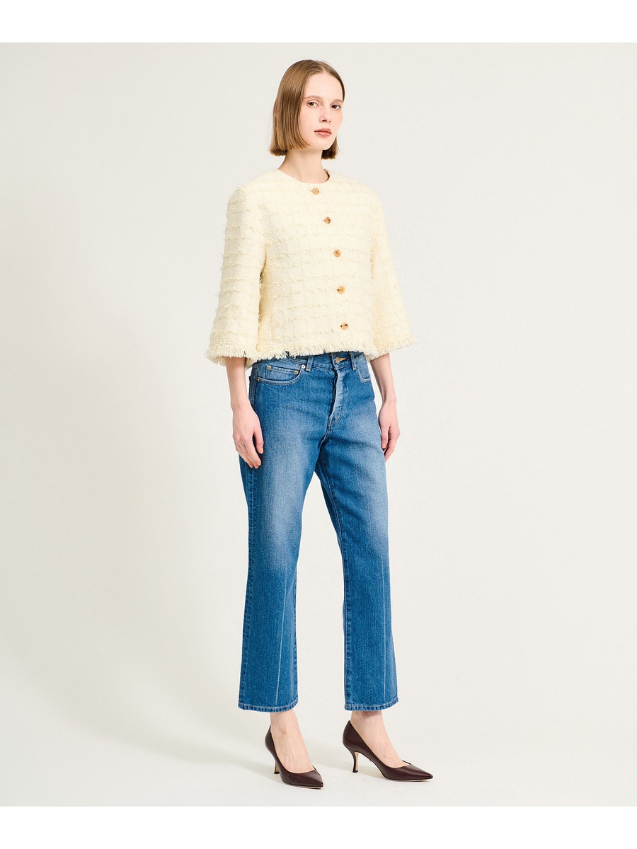 ESTNATION / フリンジヘムツイード ジャケット｜ESTNATION ONLINE