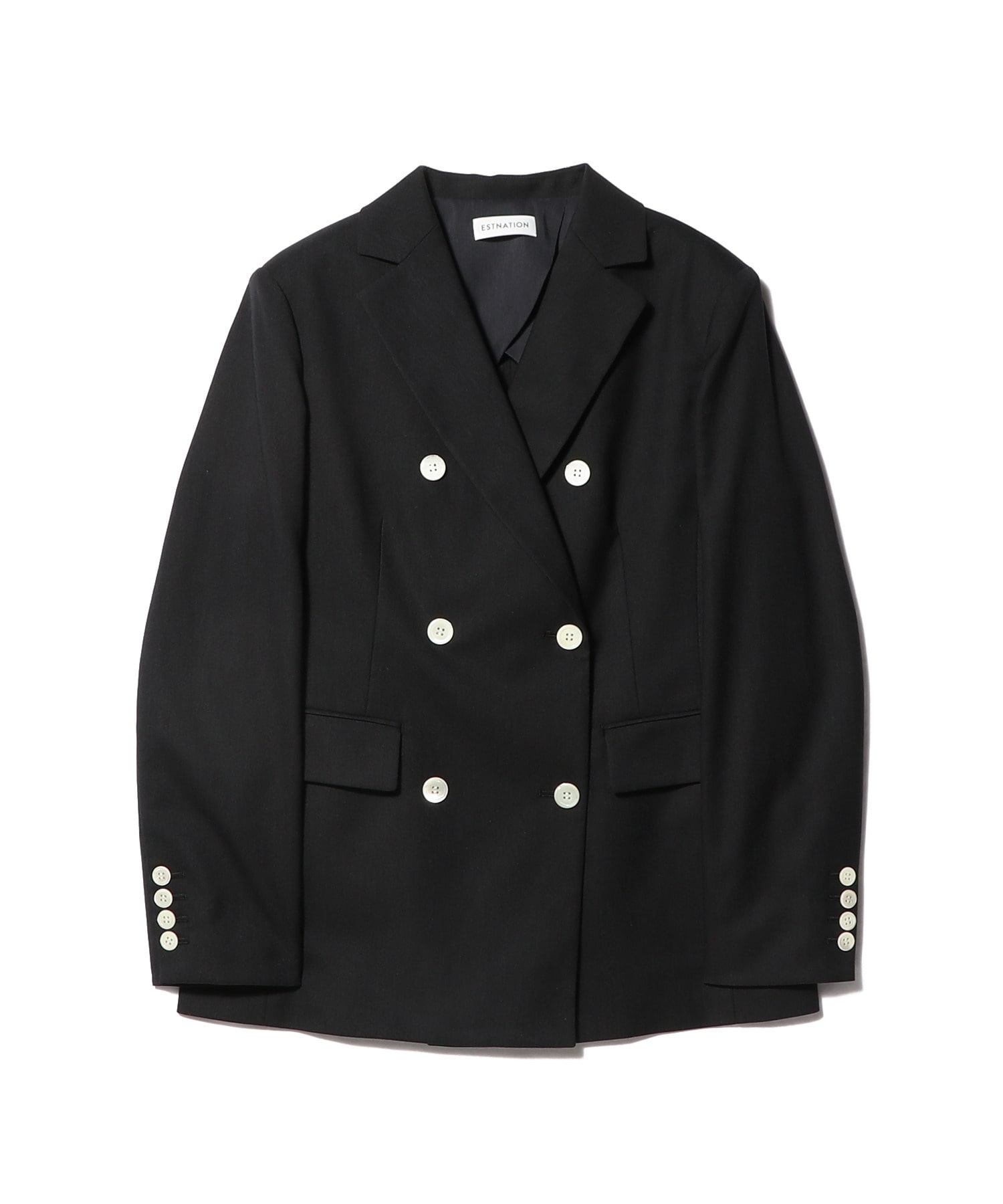 ノッチドラペル ダブルブレストジャケット