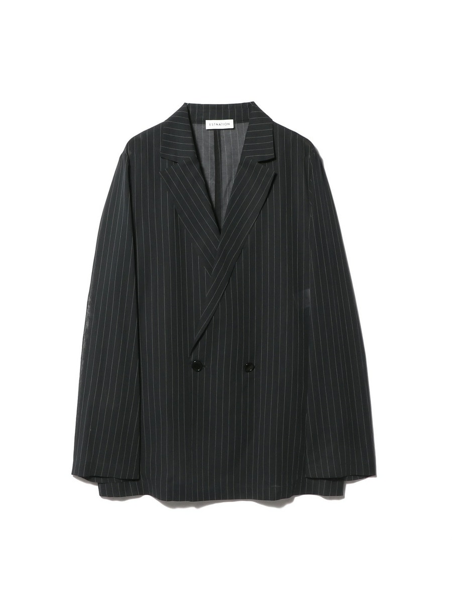 ESTNATION / シアーピンストライプジャケット｜ESTNATION ONLINE STORE