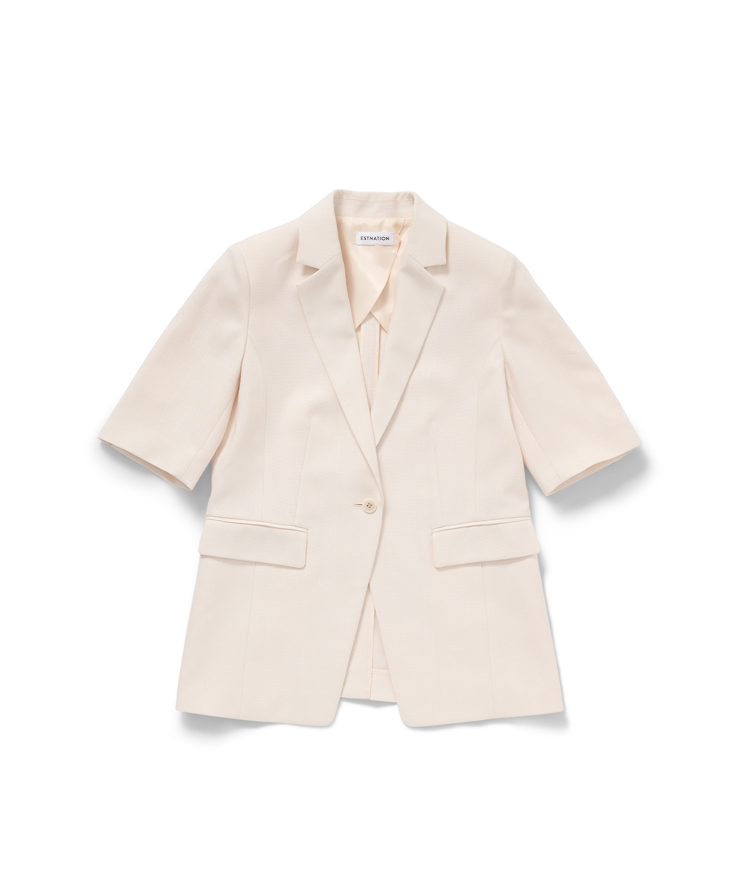 ハーフスリーブテーラードジャケット