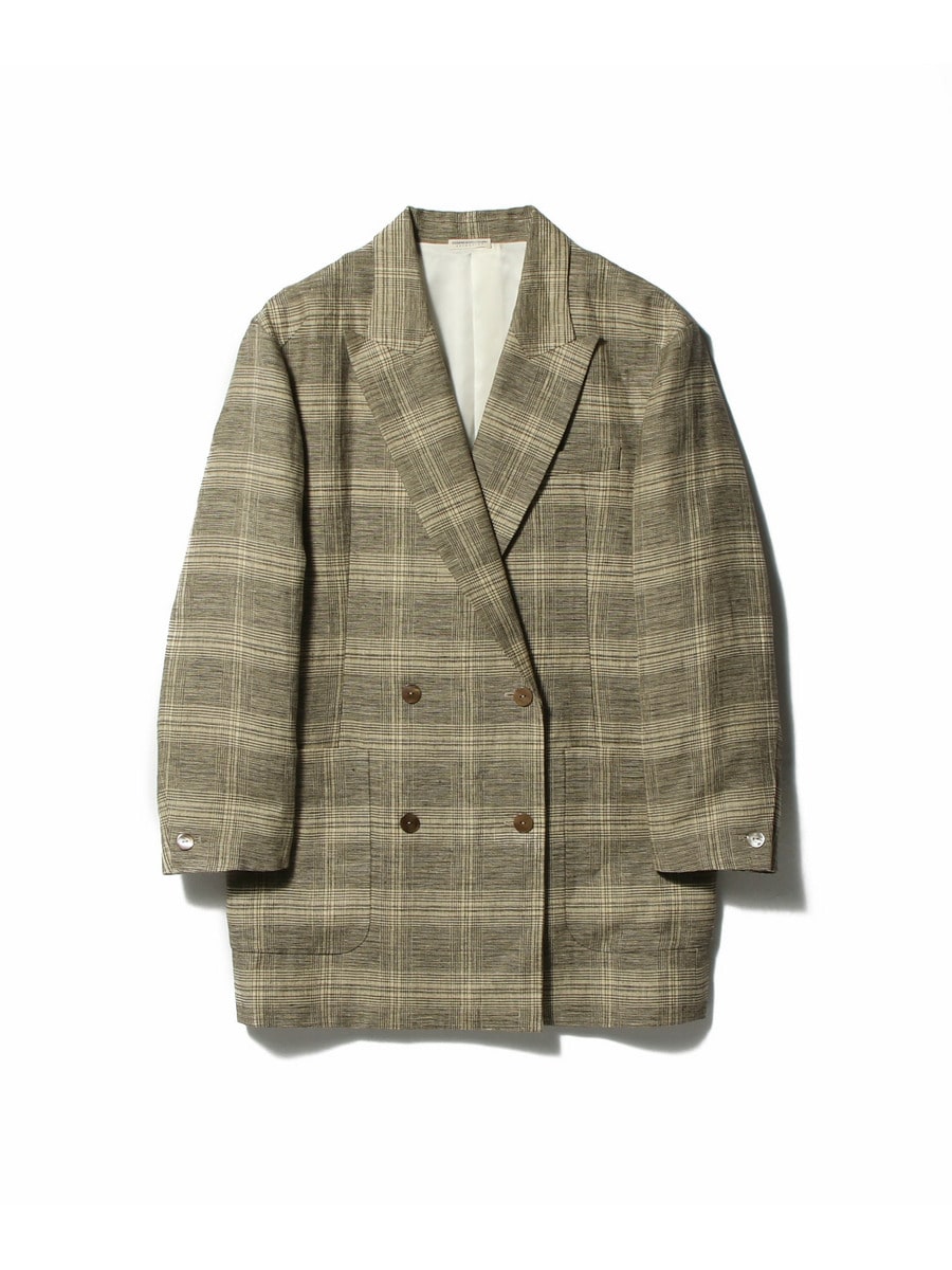チェック柄ジャケット