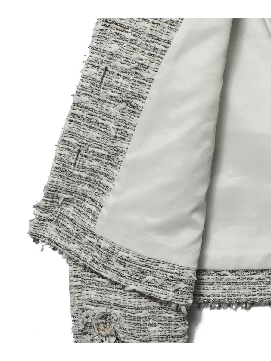 【値下げしました！】COLUMN ツイードジャケット　エストネーション ESTNATION / ファンシーツイードジャケット｜ESTNATION ONLINE STORE