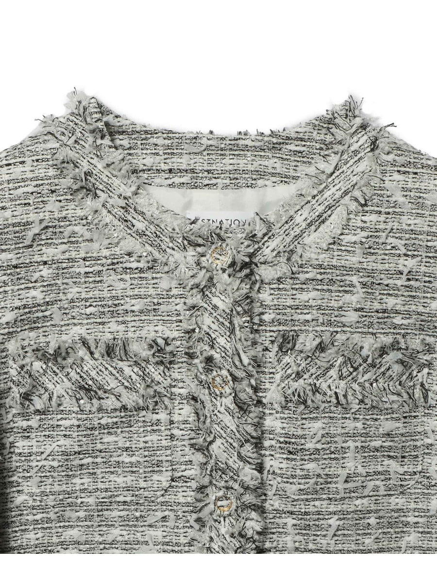 ESTNATION / ファンシーツイードジャケット｜ESTNATION ONLINE STORE