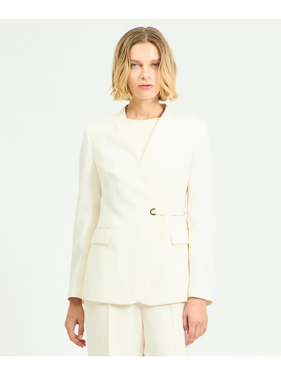 ウールレーヨン リングジャケット