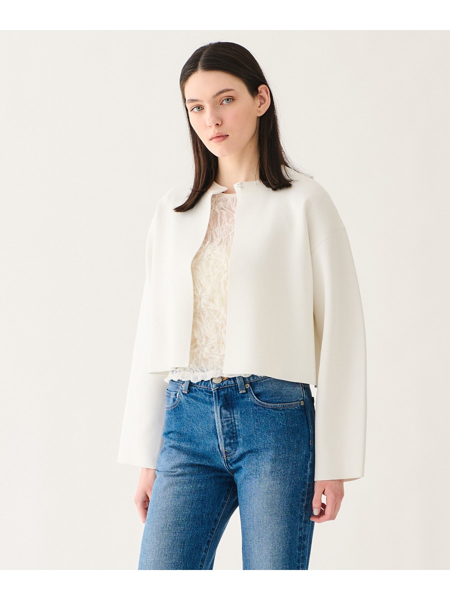 カーヴィーニットジャケット