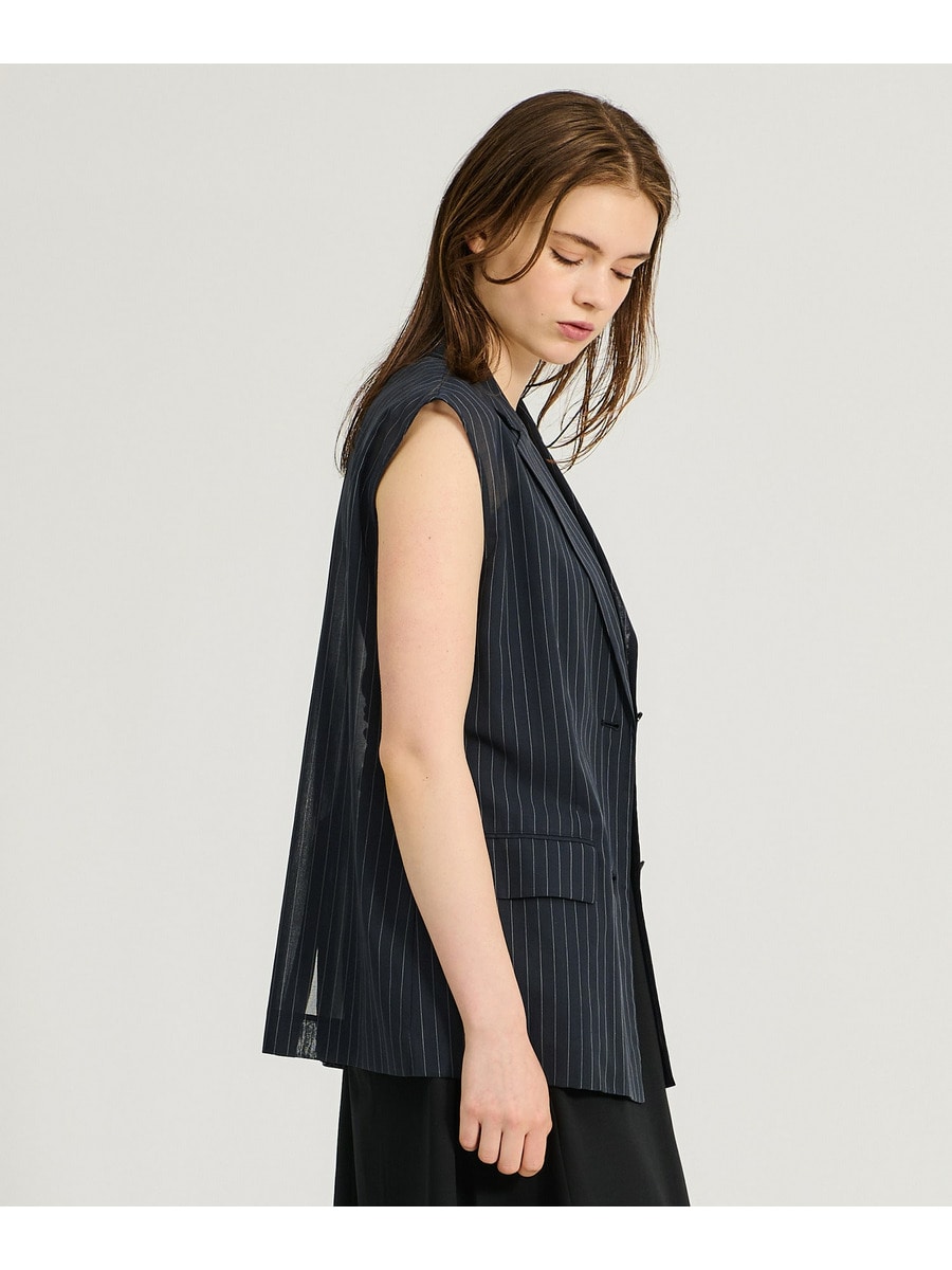 ESTNATION / シアーピンストライプベスト｜ESTNATION ONLINE STORE