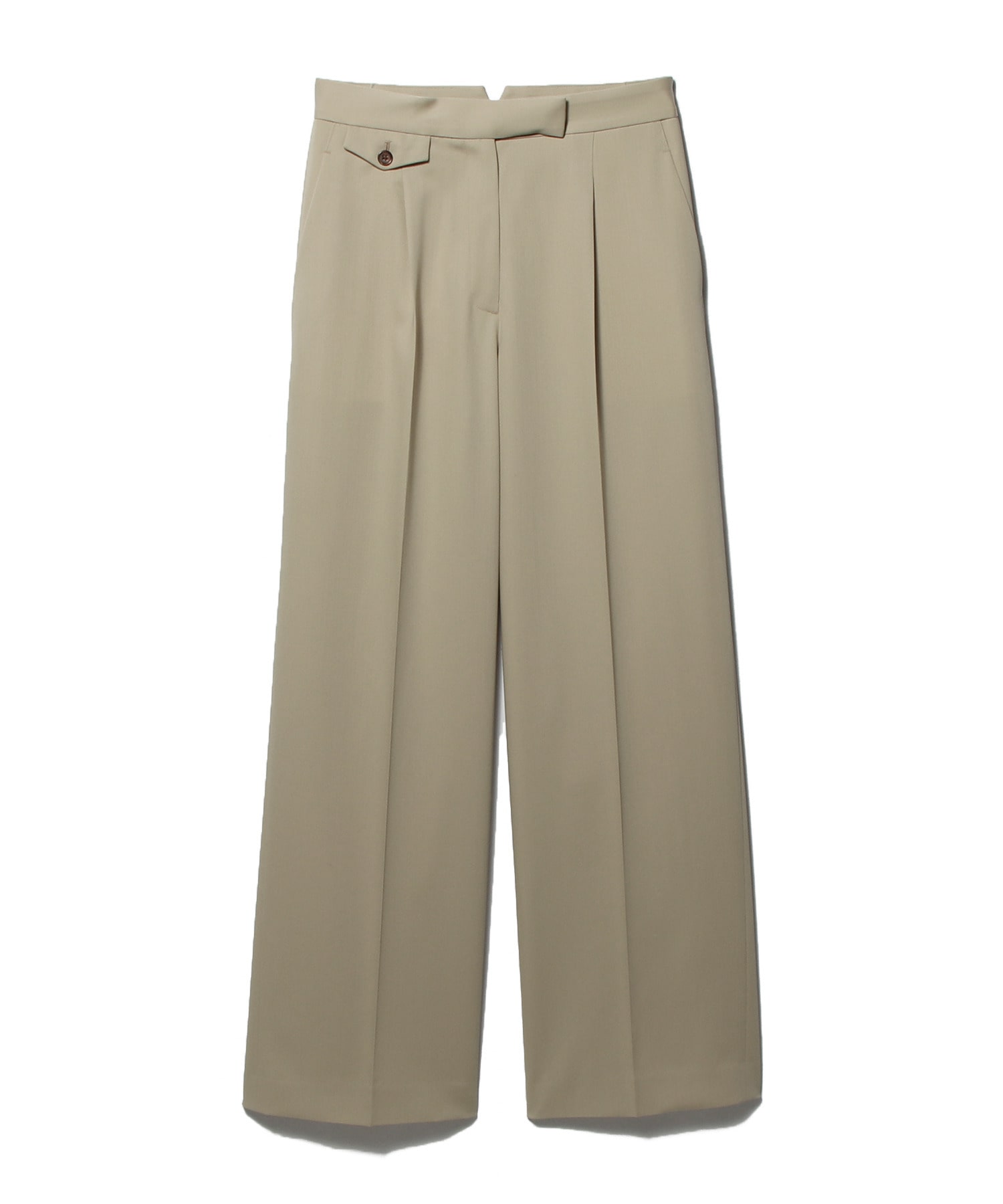 ワンタックフレアパンツ