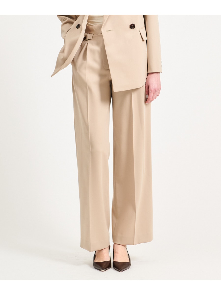 ワンタックフレアパンツ