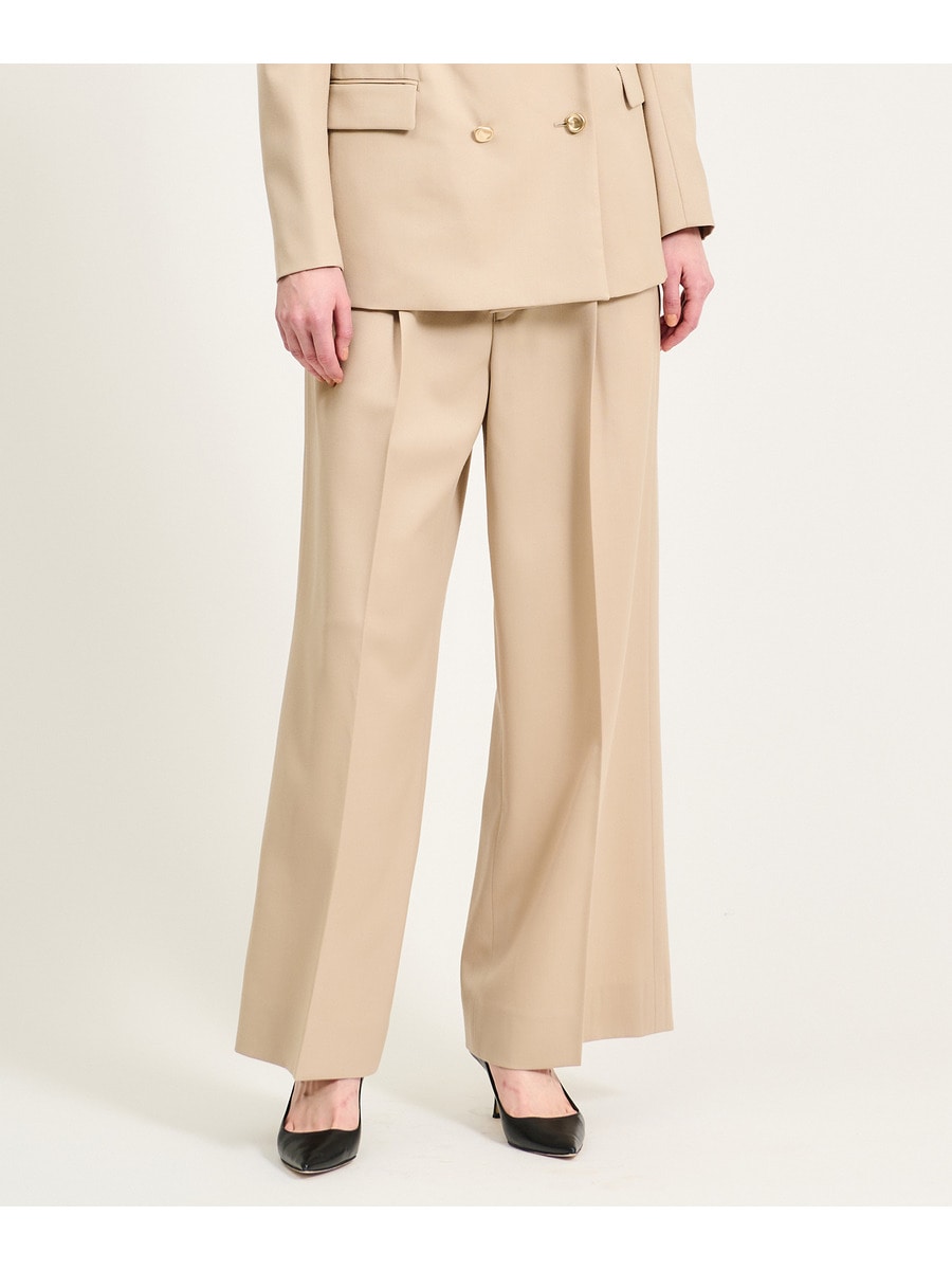 ドスキン ワンタックパンツ