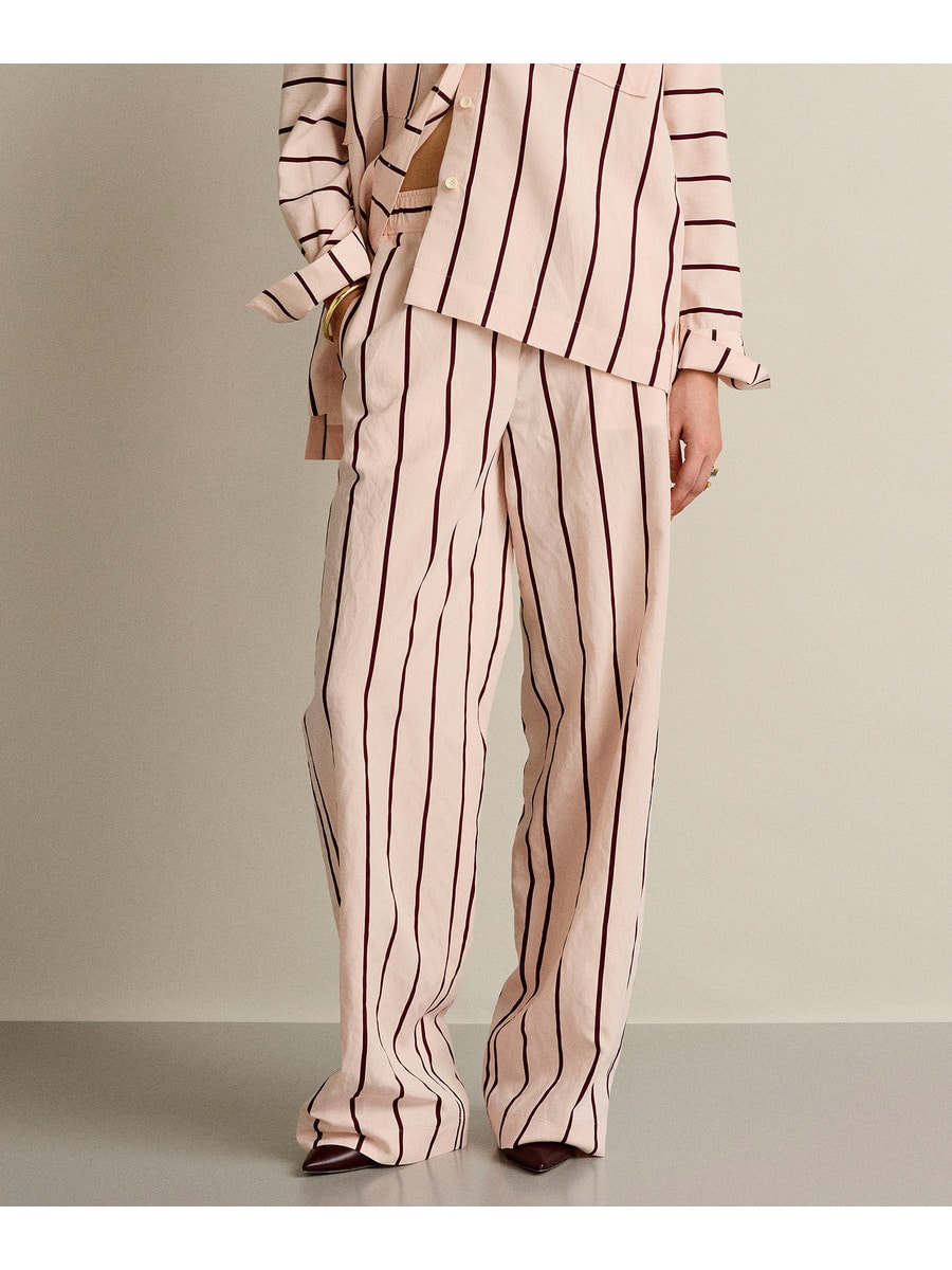 ストライプパンツ