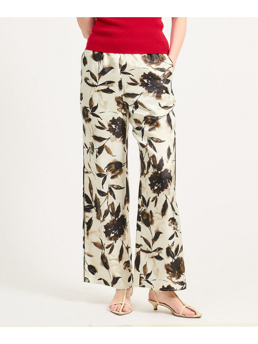 フラワーツイルイージーパンツ《EXCLUSIVE》