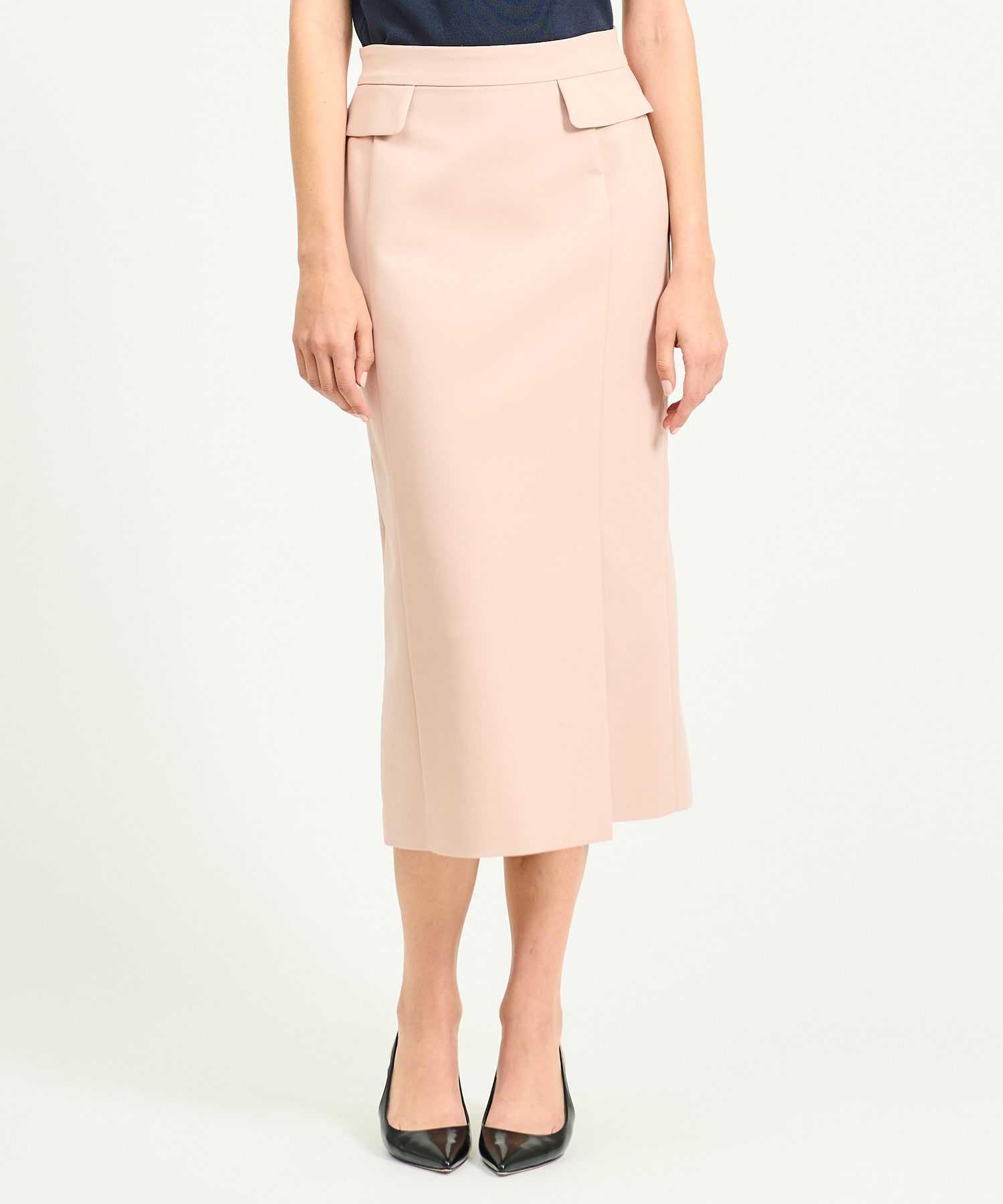 フラップポケットタイトスカート