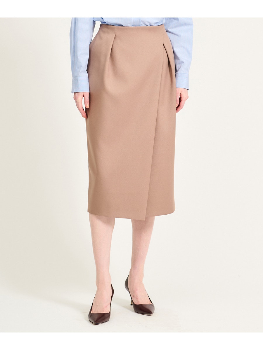 イレギュラー タックタイトスカート