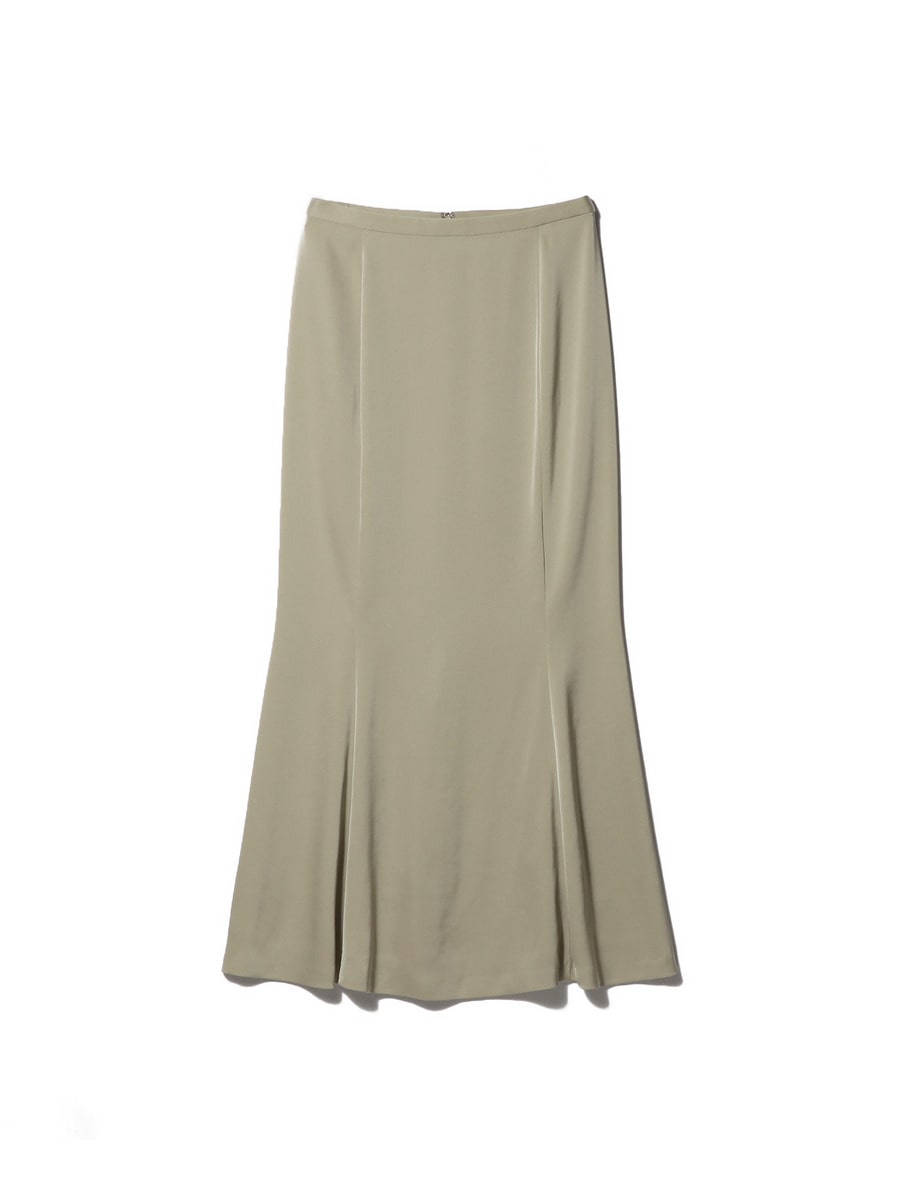 マットサテンロングスカート