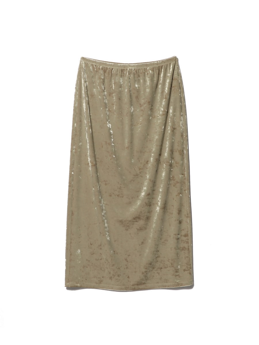 クラッシュベロア タイトスカート《EXCLUSIVE》