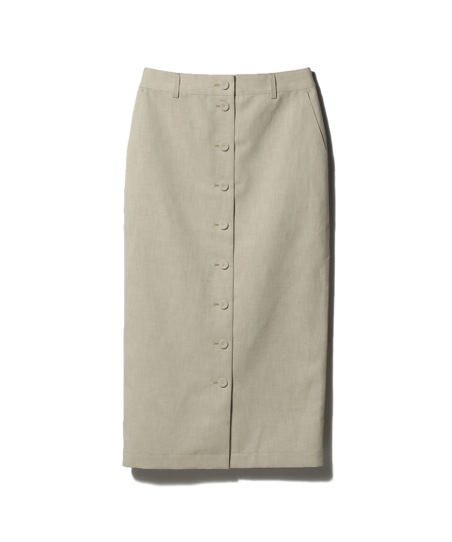 リネンタイトスカート