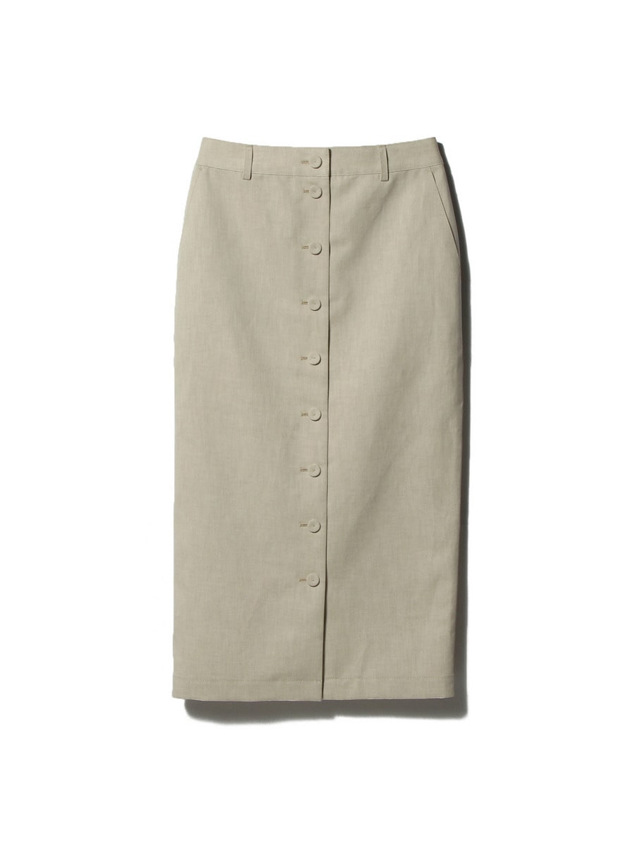 リネンタイトスカート