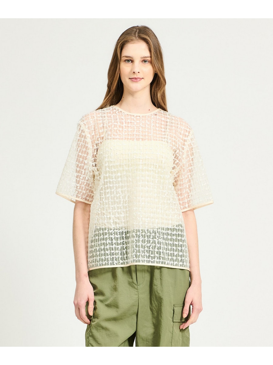 フェザーチュールシアーブラウス